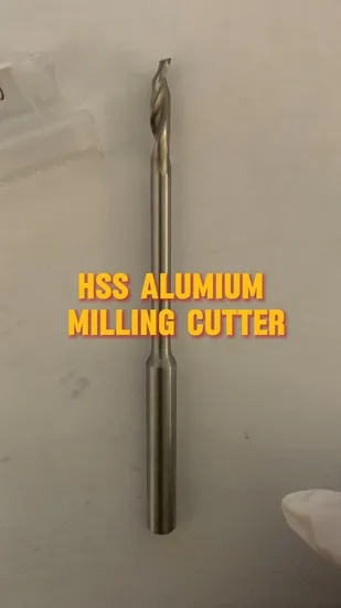 Custom CNC Tools Milling Cutter HSS M2 Aluminum End Mill 5X8X80X25X35mm